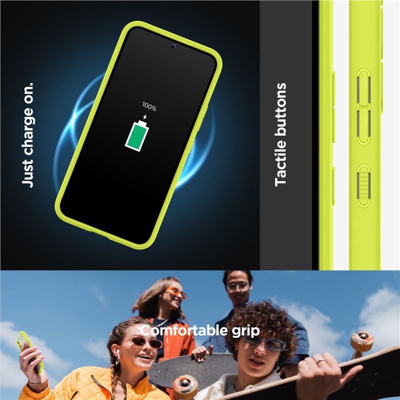 Spigen Ultra Hybrid, lime - Samsung Galaxy A54 5G