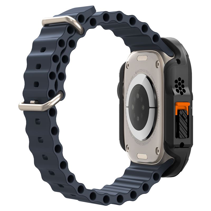 Spigen Lock Fit, čierny - Apple Watch Ultra 3/2/1