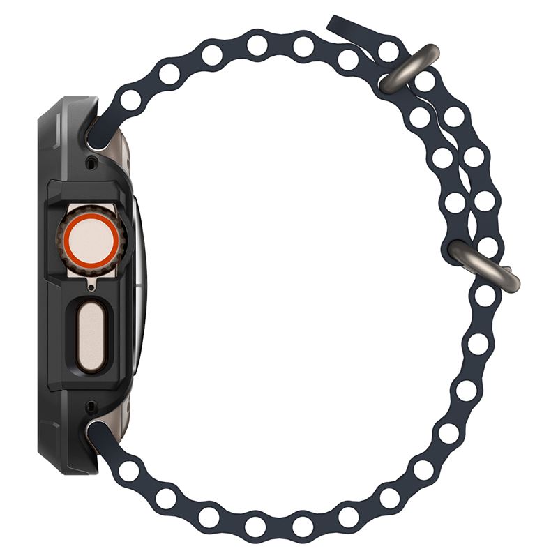 Spigen Lock Fit, čierny - Apple Watch Ultra 3/2/1