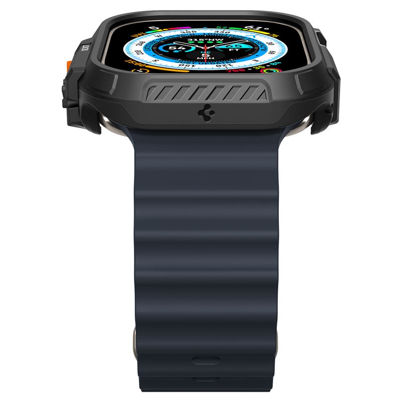 Spigen Lock Fit, čierny - Apple Watch Ultra 3/2/1