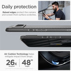 Spigen Liquid Air, matte black - Google Pixel 8 Pro