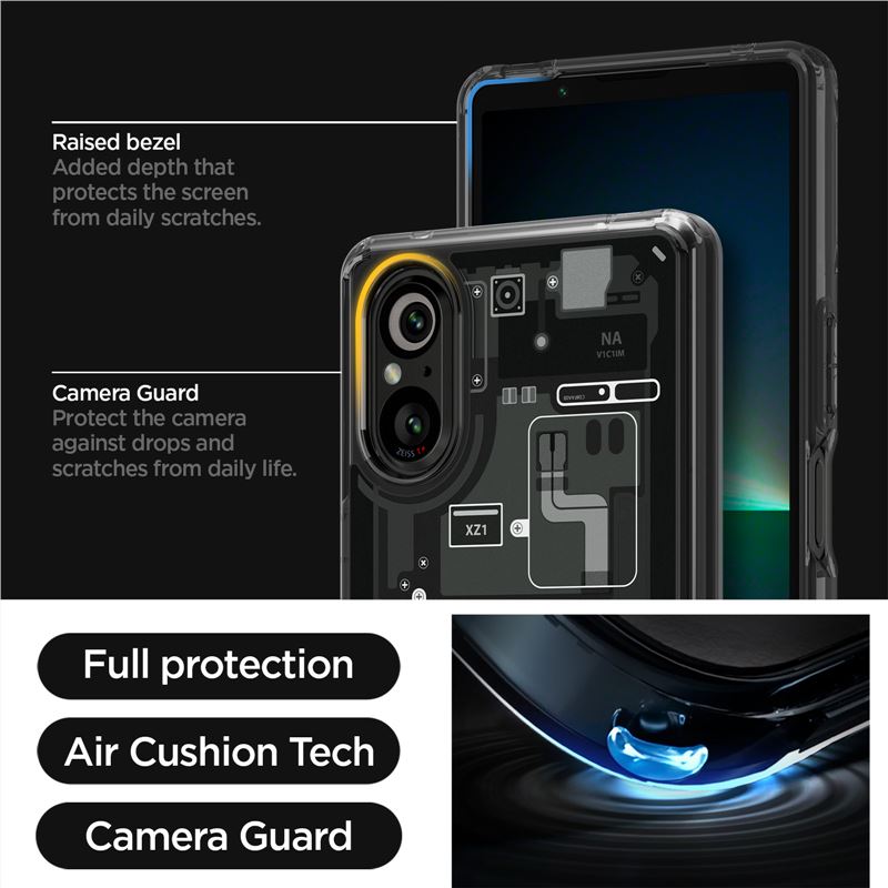 Spigen Ultra Hybrid, zero one - Sony Xperia 5V