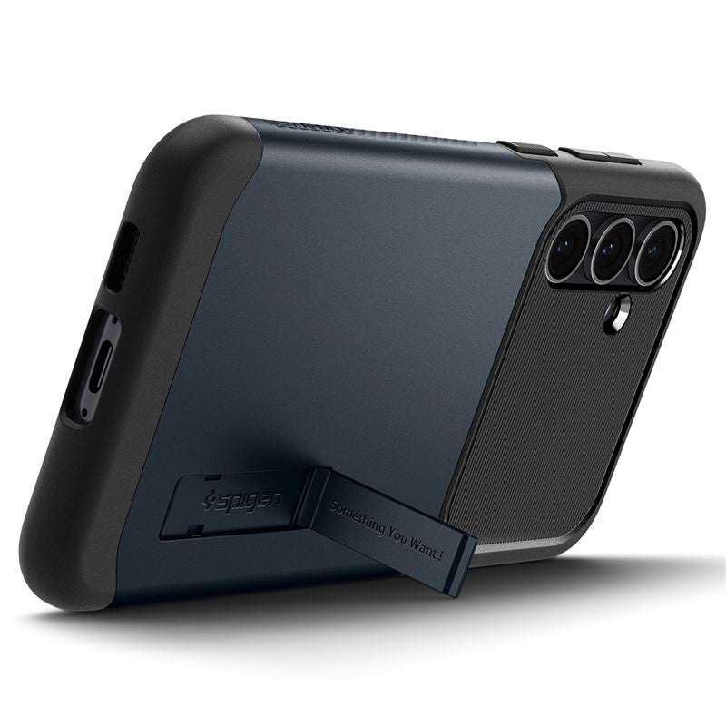 Spigen Slim Armor, metal slate – Samsung Galaxy S23 FE