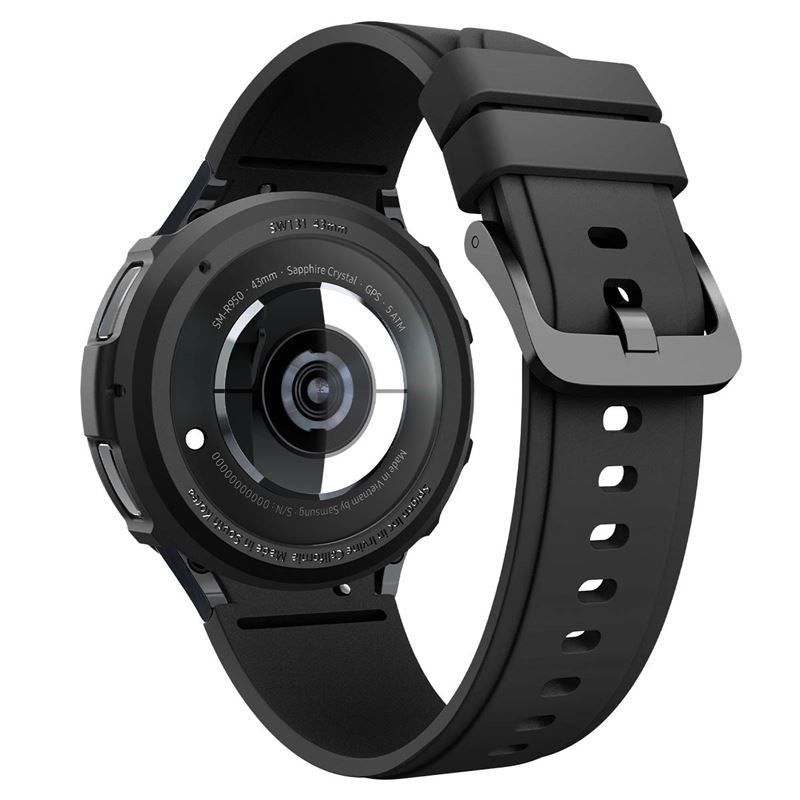 Spigen Liquid Air, matte black - Samsung Galaxy Watch6 Classic 43mm