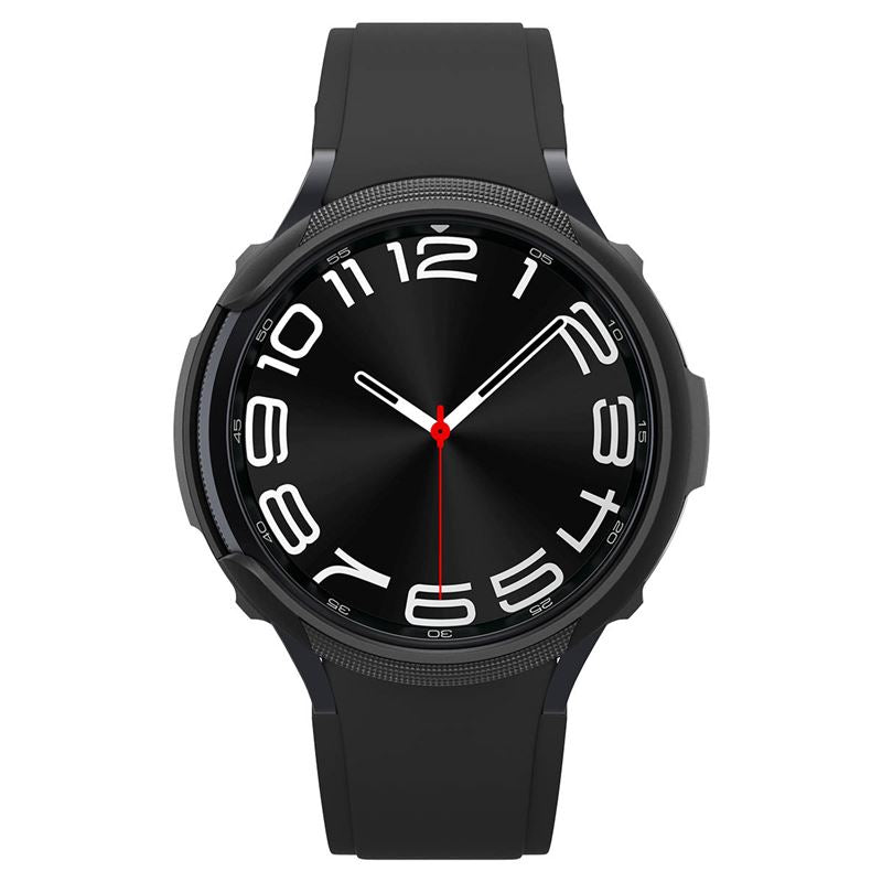 Spigen Liquid Air, matte black - Samsung Galaxy Watch6 Classic 43mm