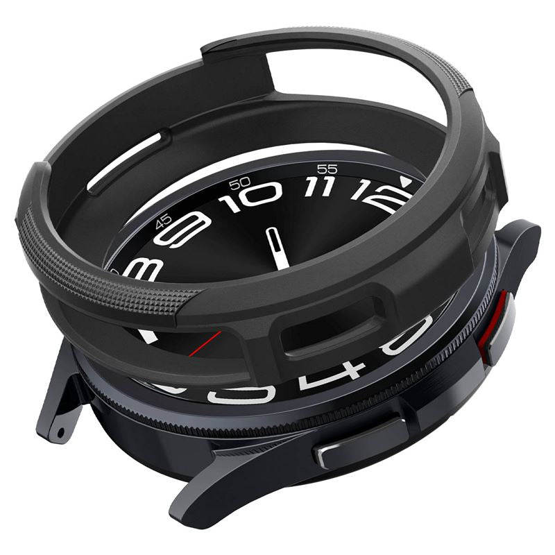 Spigen Liquid Air, matte black - Samsung Galaxy Watch6 Classic 43mm
