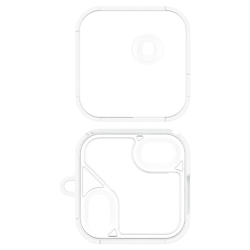 Made with white TPU bumpers and a clear polycarbonate shell for enhanced durability