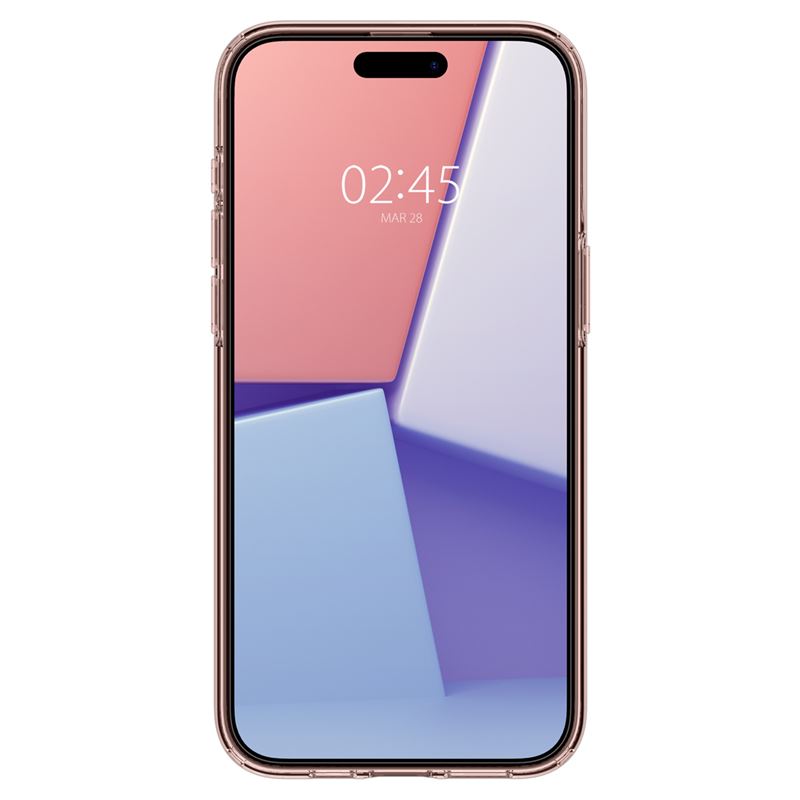 Spigen Crystal Flex, rose crystal - iPhone 15 Pro Max