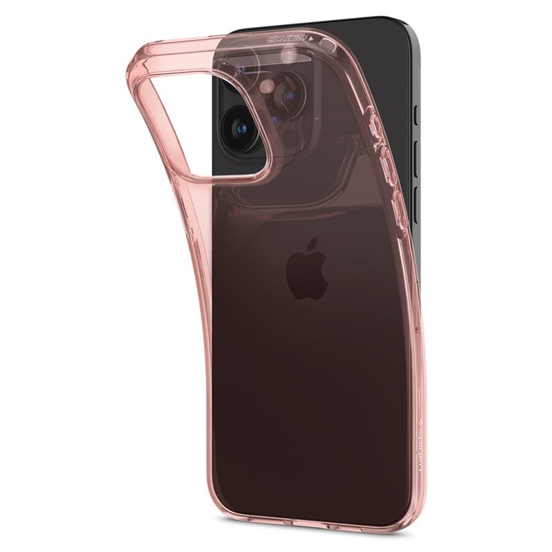 Spigen Crystal Flex, rose crystal - iPhone 15 Pro Max
