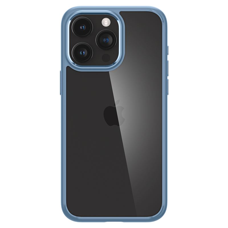 Spigen Crystal Hybrid, sierra blue - iPhone 15 Pro Max
