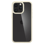 Spigen Crystal Hybrid, mute beige - iPhone 15 Pro Max