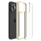 Spigen Crystal Hybrid, mute beige - iPhone 15 Pro Max
