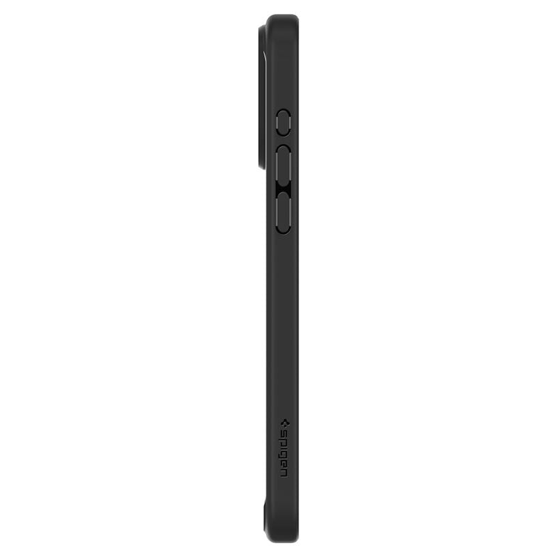 Spigen Crystal Hybrid, matte black - iPhone 15 Pro Max
