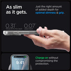 Spigen Crystal Hybrid MagSafe, white - iPhone 15 Pro Max