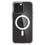 Spigen Crystal Hybrid MagSafe, white - iPhone 15 Pro Max