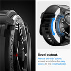 Spigen Rugged Armor Pro, black - Samsung Galaxy Watch6 Classic 47mm