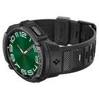 Spigen Rugged Armor Pro, black - Samsung Galaxy Watch6 Classic 47mm