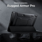Spigen Rugged Armor Pro, black - Samsung Galaxy Tab S10/S9/S8 Ultra