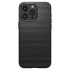 Spigen Liquid Air, matte black - iPhone 15 Pro Max