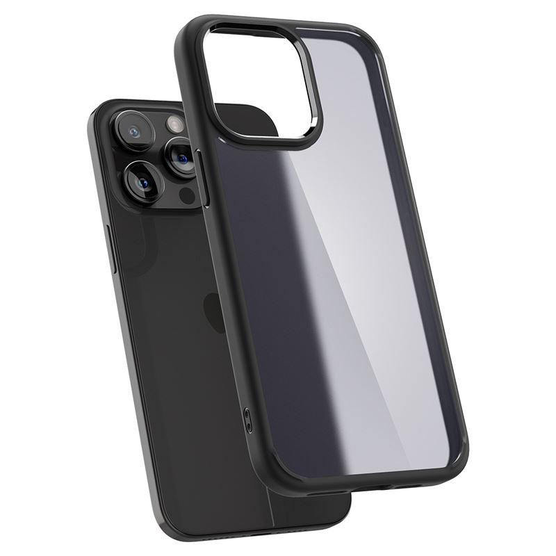 Spigen Ultra Hybrid, frost black - iPhone 15 Pro Max
