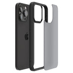 Spigen Ultra Hybrid, frost black - iPhone 15 Pro Max