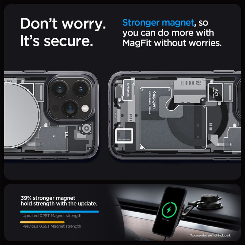 Spigen Ultra Hybrid MagSafe, zero one - iPhone 15 Pro Max