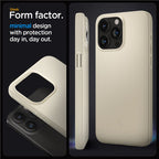 Spigen Thin Fit, mute beige - iPhone 15 Pro