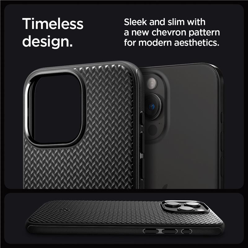 Spigen Mag Armor MagSafe, matná čierna - iPhone 15 Pro