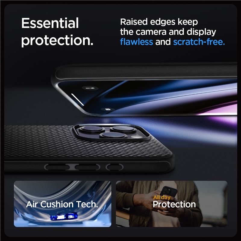 Spigen Mag Armor MagSafe, matná čierna - iPhone 15 Pro