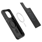 Spigen Mag Armor MagSafe, matná čierna - iPhone 15 Pro