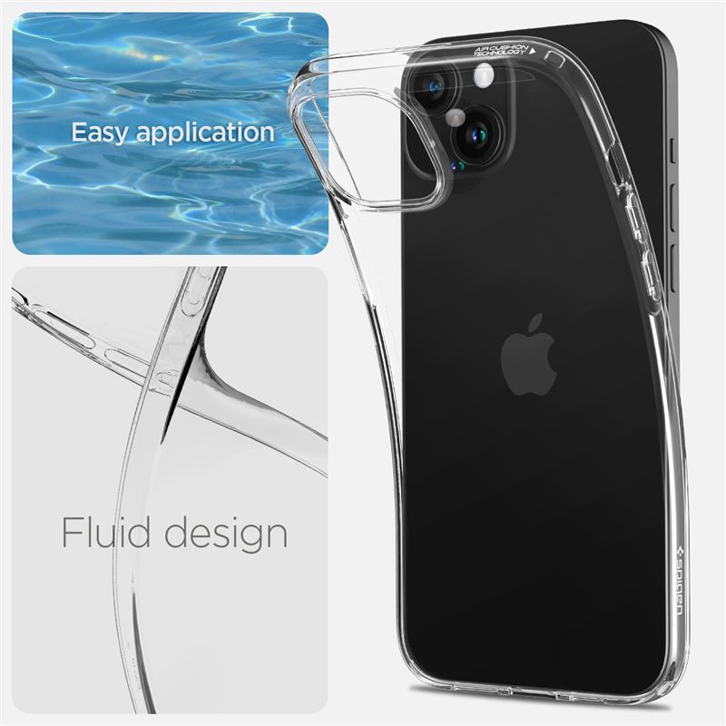 Spigen Liquid Crystal, crystal clear - iPhone 15