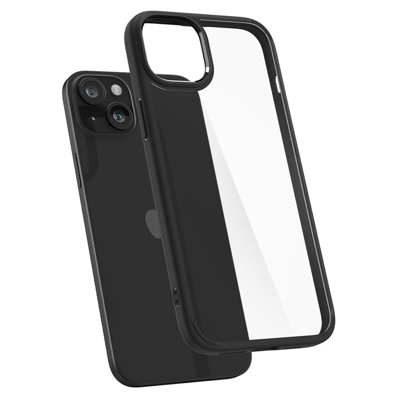 Spigen Ultra Hybrid, matte black - iPhone 15