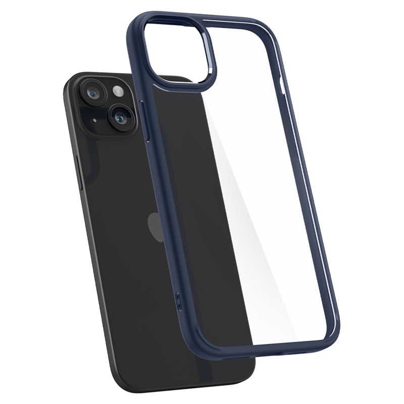 Spigen Ultra Hybrid, navy blue - iPhone 15
