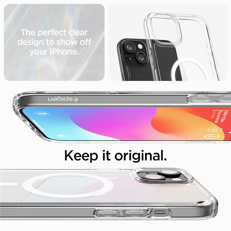 Built-in magnetic ring for MagSafe functionality