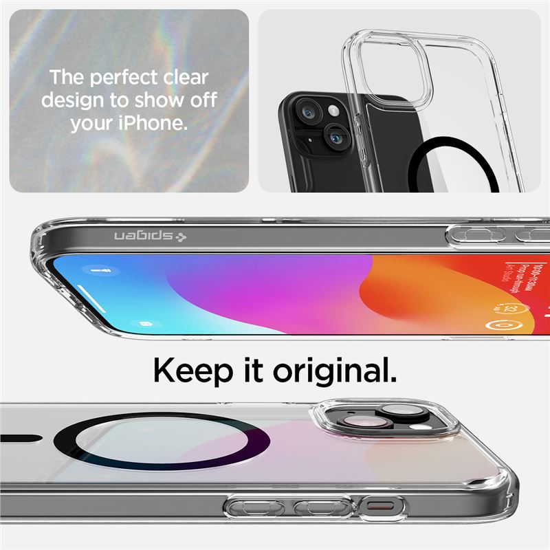 Built-in magnetic ring for MagSafe functionality