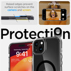 Spigen Ultra Hybrid MagSafe, black - iPhone 15