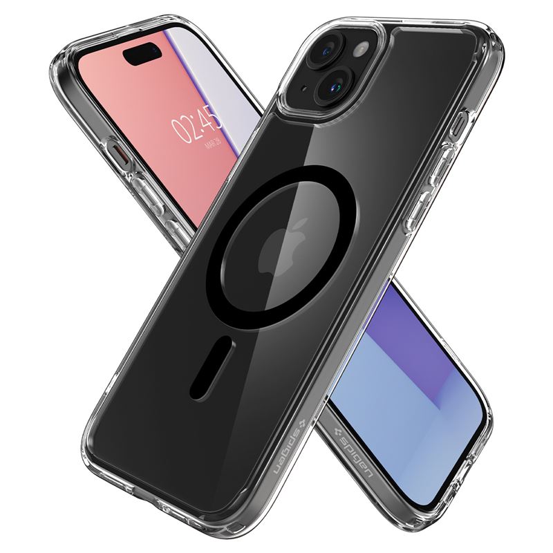 Spigen Ultra Hybrid MagSafe, black - iPhone 15