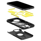 Spigen Tough Armor MagSafe, black - iPhone 15