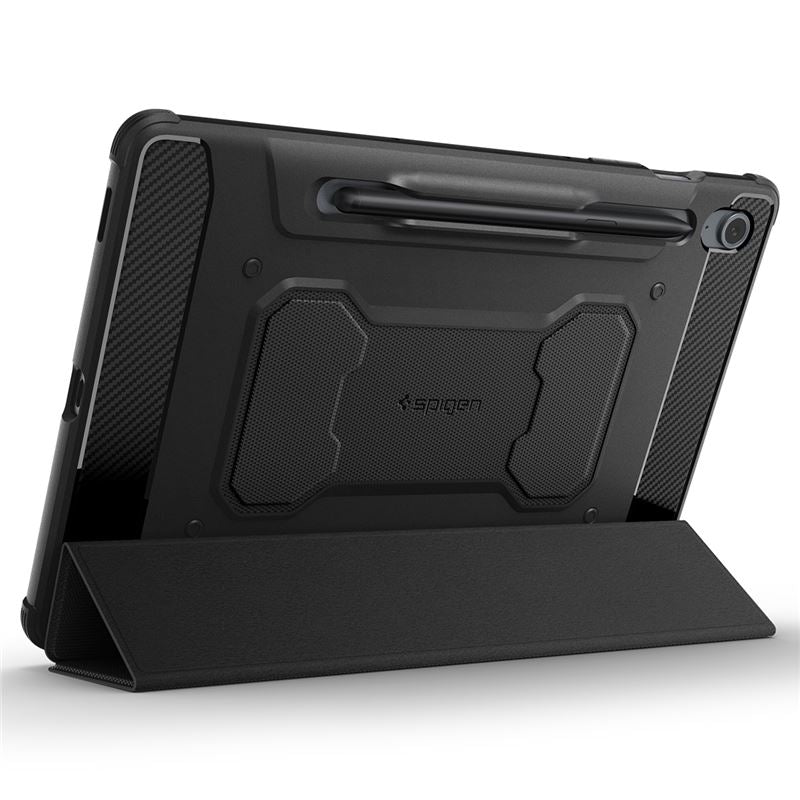 Spigen Rugged Armor Pro, black - Samsung Galaxy Tab S9 FE 2023