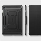 Spigen Rugged Armor Pro, black - Samsung Galaxy Tab S9 FE 2023