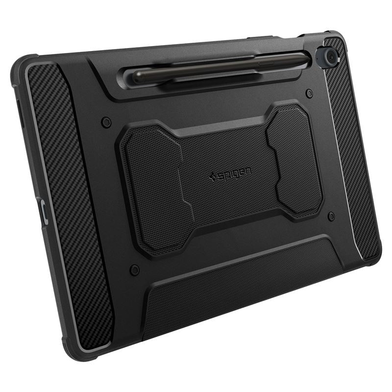 Spigen Rugged Armor Pro, black - Samsung Galaxy Tab S9 FE 2023