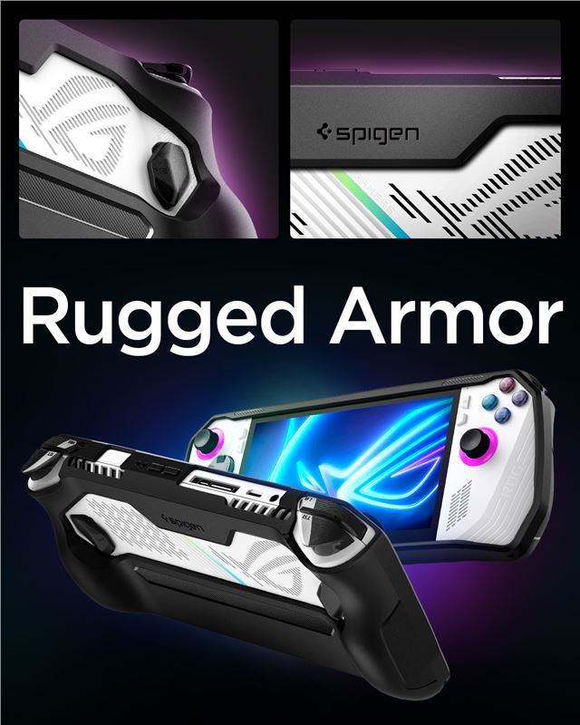 Spigen Rugged Armor, black - Asus ROG Ally 2023