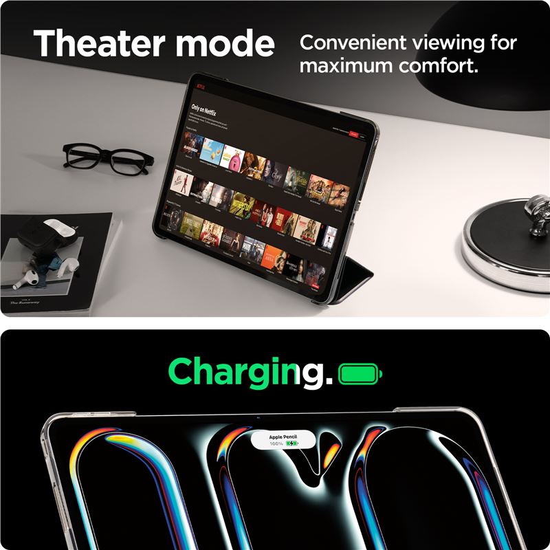 Spigen Smart Fold, black - iPad Pro 11" (2025/2024)