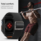 Spigen Lite Fit Pro, matte black - Apple Watch 45mm/44mm
