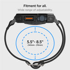 Spigen Lite Fit Pro, matte black - Apple Watch 45mm/44mm