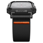 Spigen Lite Fit Pro, matte black - Apple Watch 45mm/44mm
