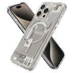 Spigen Ultra Hybrid MagSafe, zero one natural titanium – iPhone 15 Pro