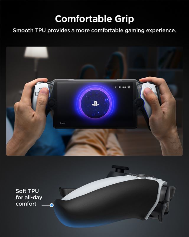 Spigen Thin Fit, čierna - Sony Playstation Portal