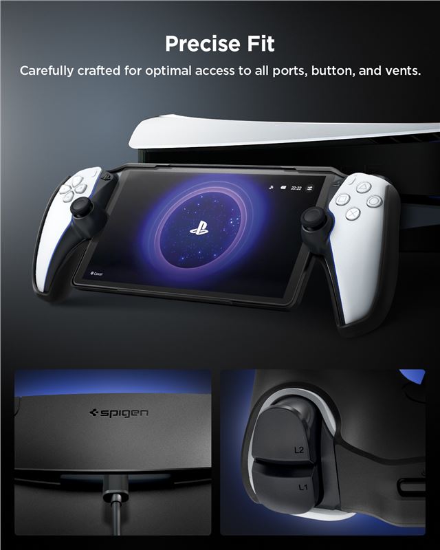 Spigen Thin Fit, čierna - Sony Playstation Portal