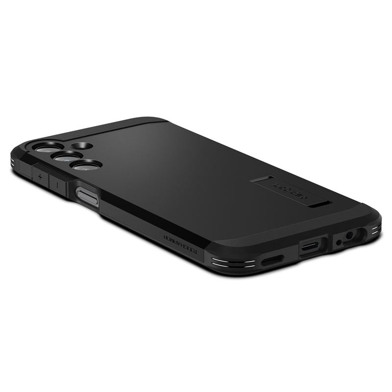 Spigen Tough Armor, čierny - Samsung Galaxy A15/A15 5G